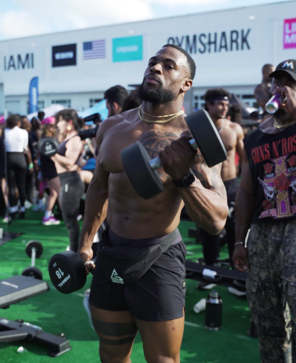 Fitness Influencer Matthias McKinnon | Gymshark Lift Miami | Instagram Reel Recap