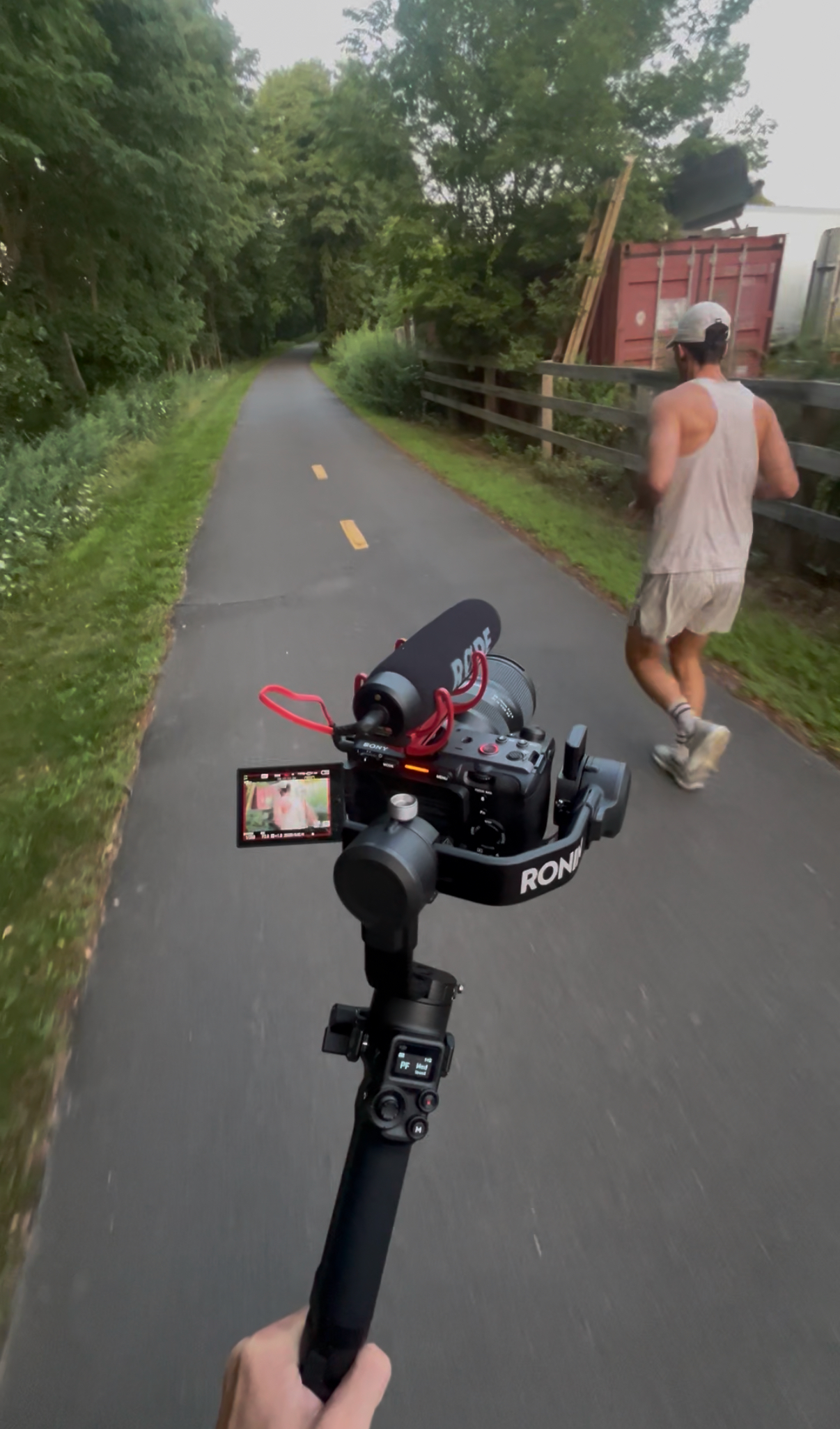 A look into how I film running
